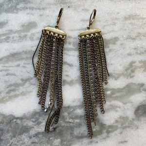 Kenneth Cole Fringe Earrings